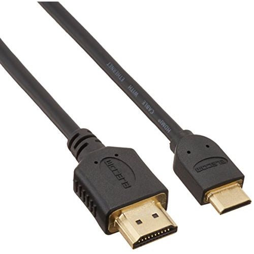 エレコム 3重シールド イーサネット対応ハイスピードHDMI-Miniケーブル