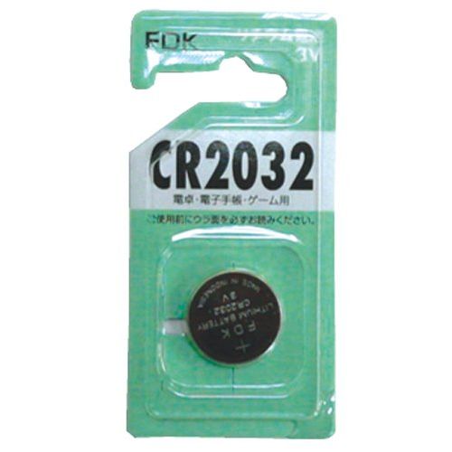 FDK リチウムコイン電池CR2032 C(B)FS 〔まとめ買い5個セット〕 36-310