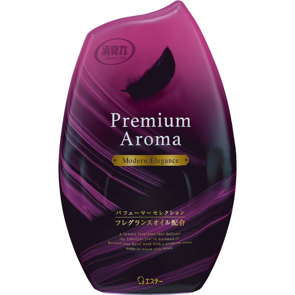 まとめ買い）エステー お部屋の消臭力 プレミアムアロマ Premium Aroma モダンエレガンスの香り 400ml 〔5個セット〕 – FUJIX