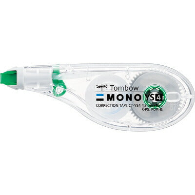 トンボ鉛筆 MONO 修正テープ モノ YS4 使い切り ヨコ引き 幅4.2mm 3個