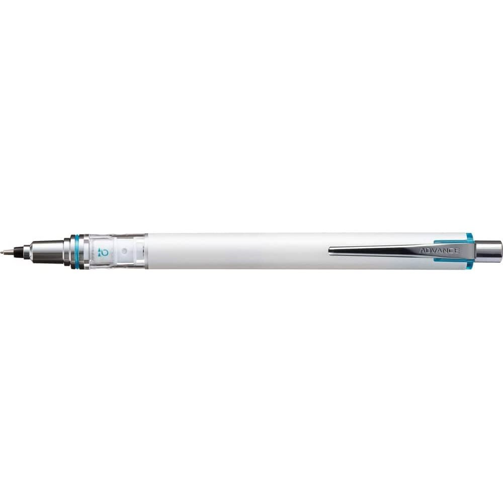 三菱鉛筆 シャープペン クルトガアドバンス 0.7mm ホワイト M75591P.1 