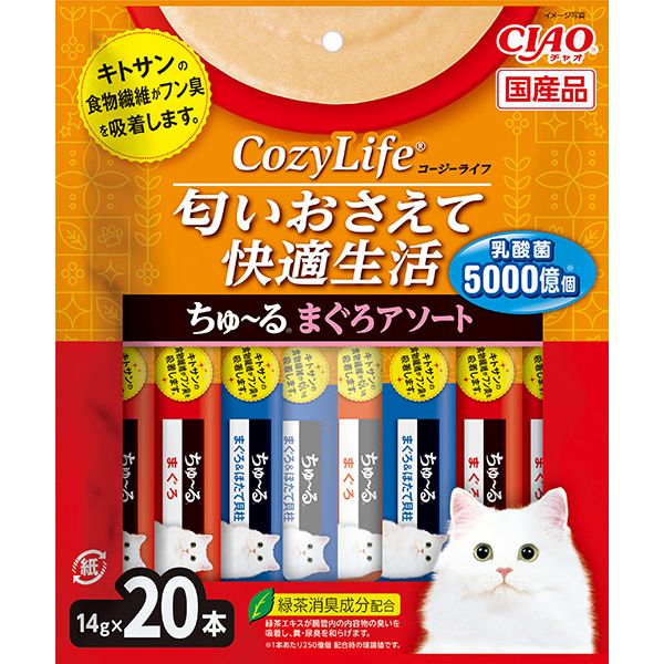 いなばペットフード CIAO CozyLife ちゅ～る まぐろアソート 14g×20本