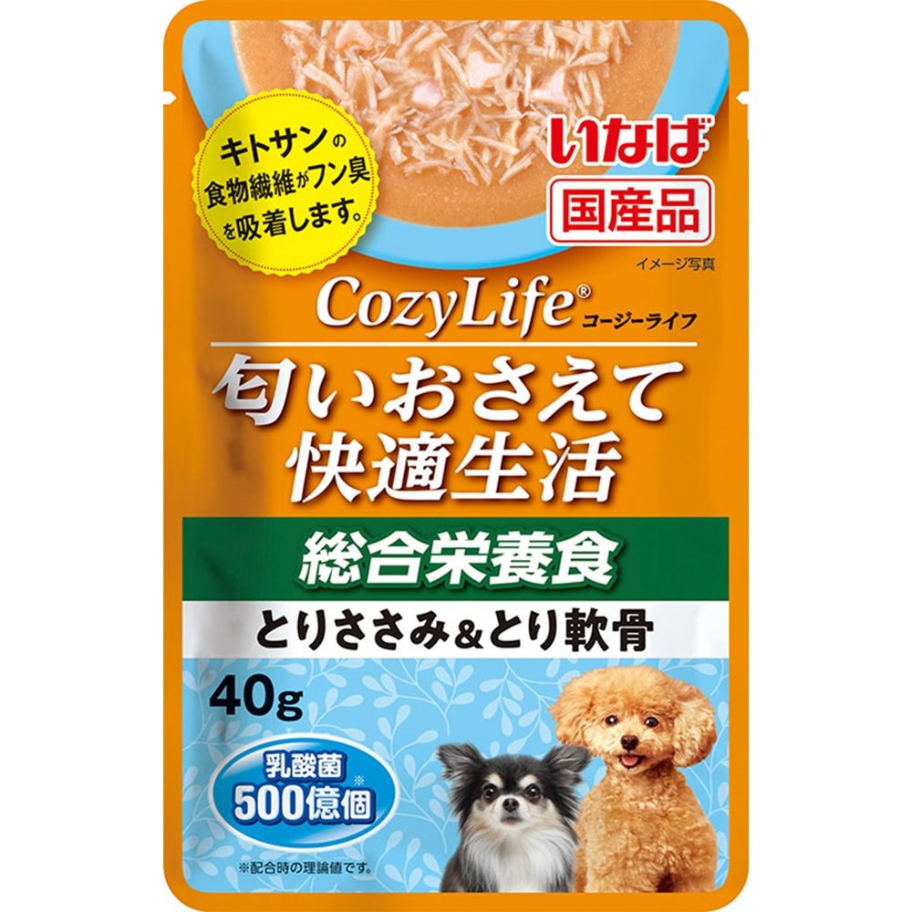 まとめ買い）いなばペットフード CozyLifeパウチ 総合栄養食 とり