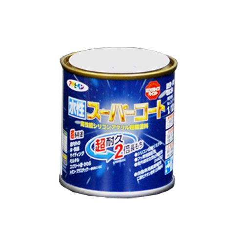 まとめ買い）アサヒペン ペンキ 水性スーパーコート 水性多用途