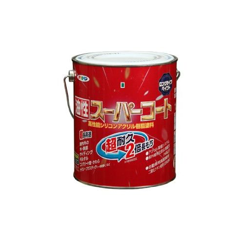 アサヒペン 油性スーパーコート 1.6L シトラスイエロー – FUJIX