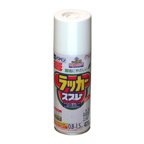 まとめ買い）アサヒペン アスペンラッカースプレー 420ML スカイブルー