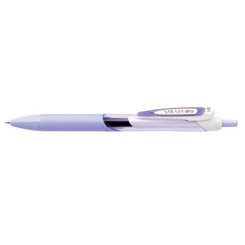 ゼブラ ゲルインクボールペン サラサ ドライ 0.4mm ソフトパープル 