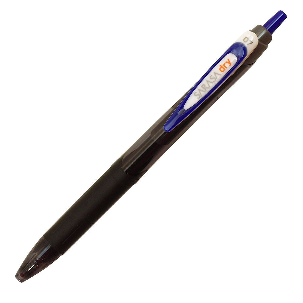 まとめ）ゼブラ ゲルインクボールペン サラサドライ 0.7mm 青 JJB31-BL 