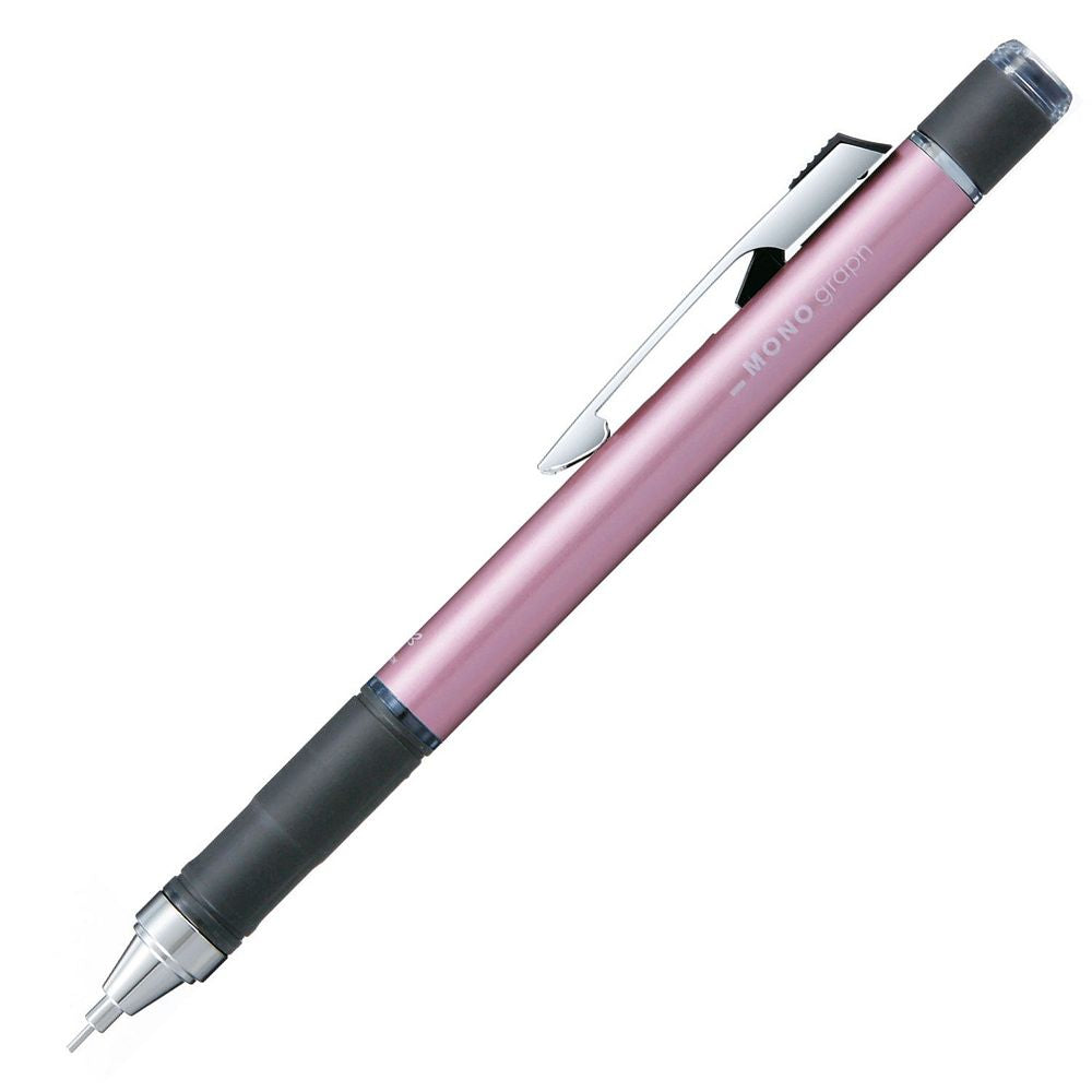 トンボ鉛筆 シャープペンシル モノグラフ グリップモデル ライトピンク 