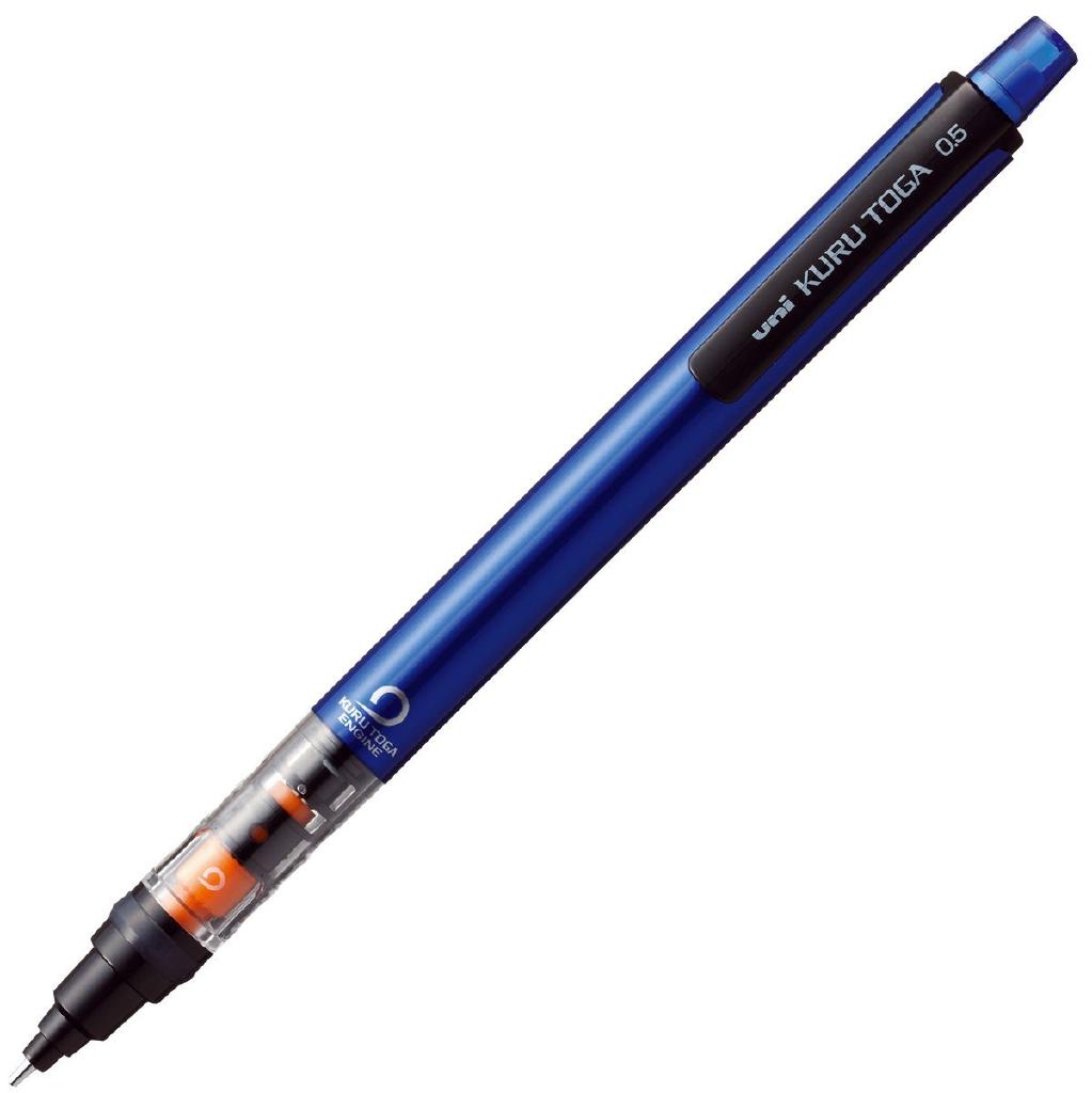 三菱鉛筆 シャープペン クルトガ パイプスライド 0.5mm ブルー M54521P 