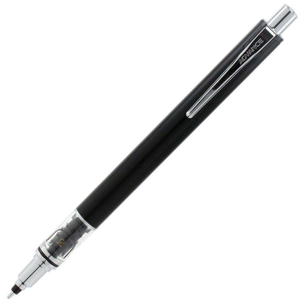 （まとめ）三菱鉛筆 シャープペンシル クルトガアドバンス 0.5mm ブラック M55591P.24 〔まとめ買い5本セット〕