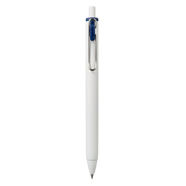 三菱鉛筆 【新品】（まとめ）三菱鉛筆 ゲルインクボールペン ユニボール ワン 0.38mm ブルーブラック （軸色：オフホワイト） UMNS38.64 1本 【