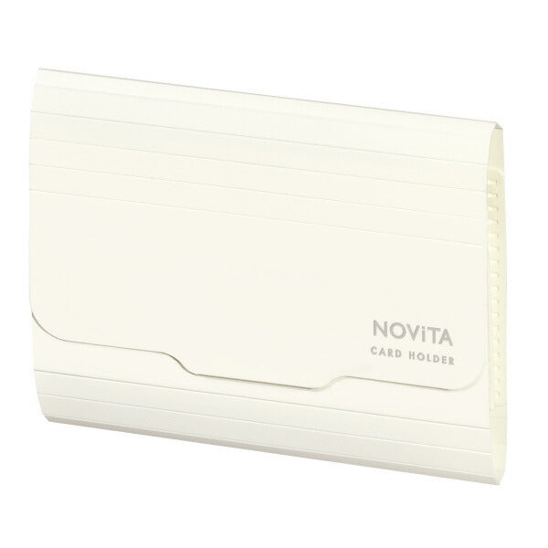 コクヨ ノビータ ポケットが大きく開くカードホルダー カードサイズ 6ポケット オフホワイト メイ-NV952W