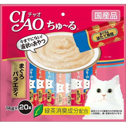 まとめ買い）いなばペットフード CIAO(チャオ) ちゅ～る まぐろ