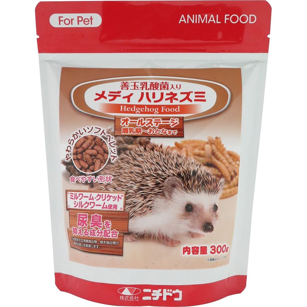 ニチドウ メディハリネズミ 300g 小動物用フード – FUJIX