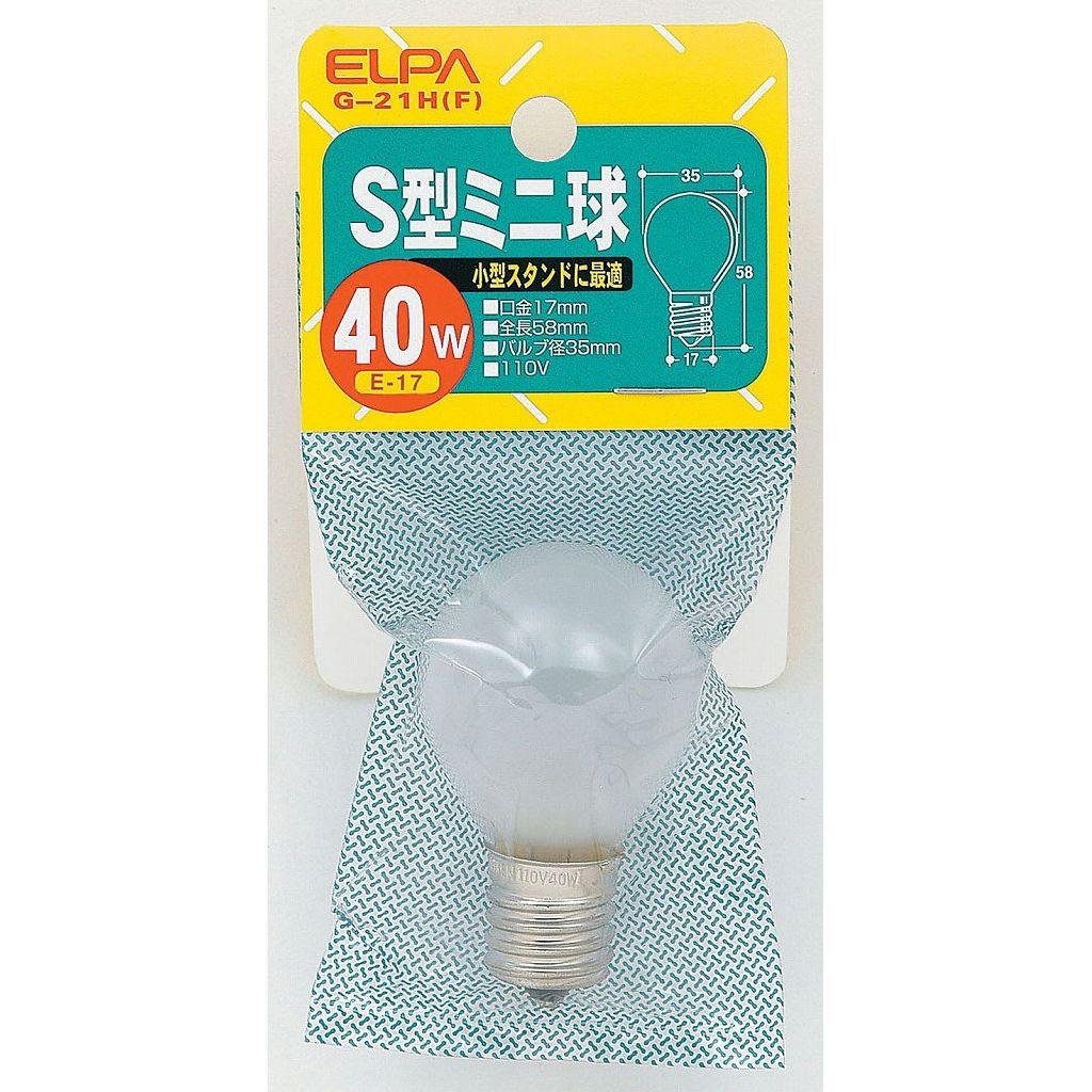 ELPA S型ミニ40W  G-21H(F)