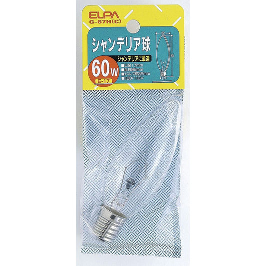 ELPA シャンデリアE17 G-67H(C)