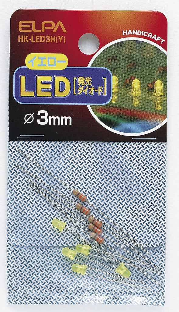 ELPA LED 3MM 黄 HK-LED3H(Y)