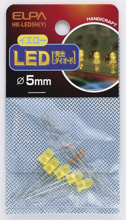 ELPA LED 5MM 黄 HK-LED5H(Y)