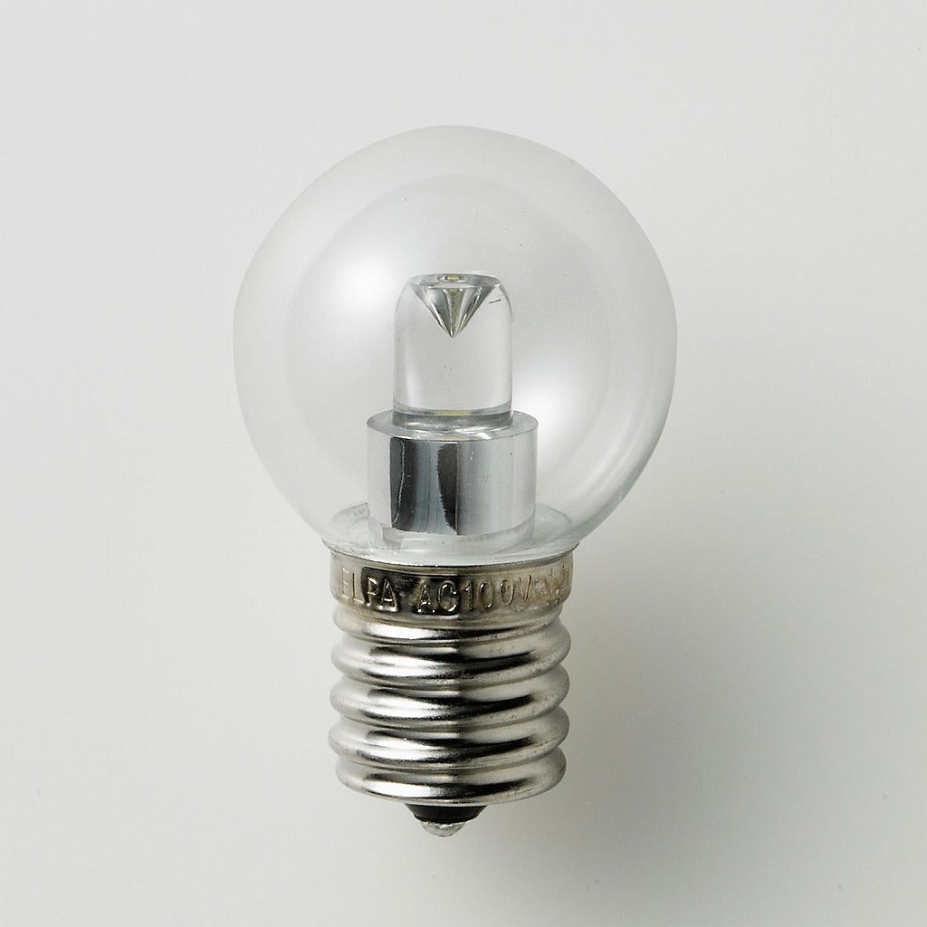 ELPA LED電球G30形E17 LDG1CL-G-E17-G246