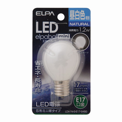 ELPA LED電球S形E17 LDA1N-G-E17-G450