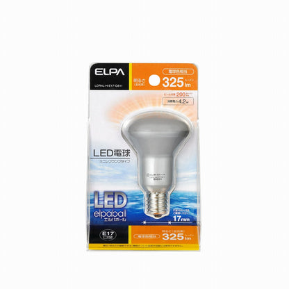 ELPA LED電球ミニレフ形(325lm) LDR4L-H-E17-G611