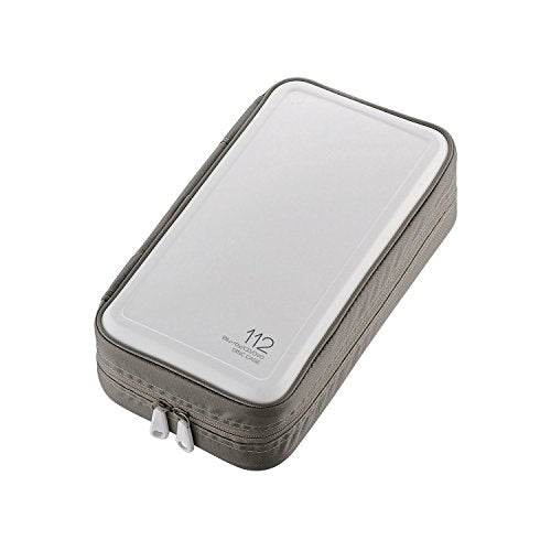 ELECOM CDケース/DVDケース/BDケース  112枚収納 ホワイト CCD-HB112WH