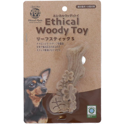 アドメイト エシカルメイト ウッディトイ リーフスティック S 犬用玩具