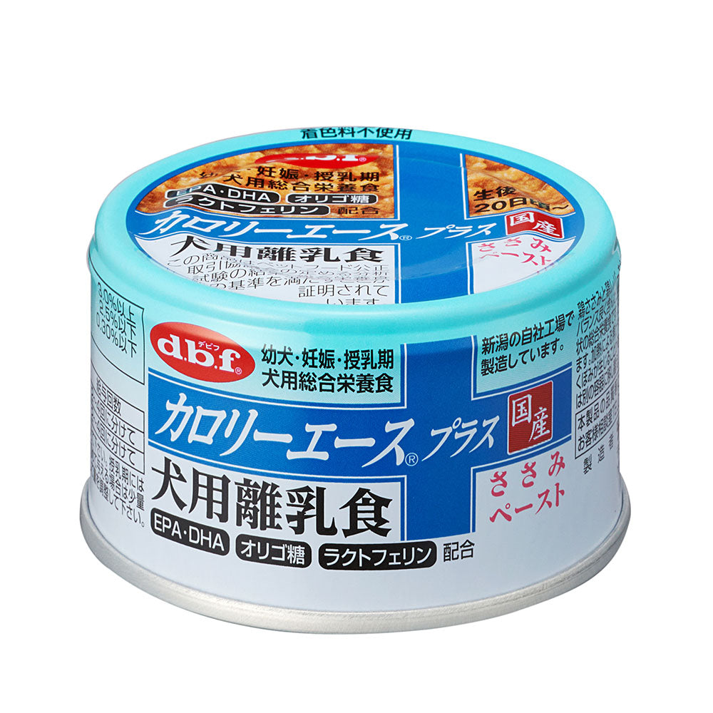 デビフペット カロリーエースプラス 犬用離乳食 ささみペースト 85g 犬用フード