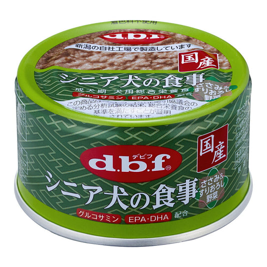 （まとめ買い）デビフペット シニア犬の食事 ささみ＆すりおろし野菜 85g 犬用フード 〔×24〕