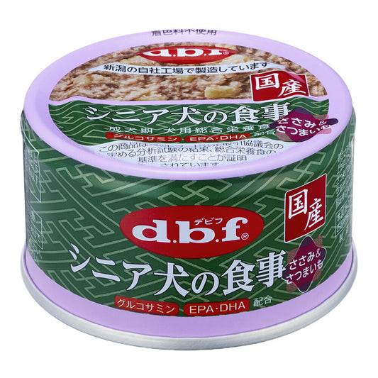 （まとめ買い）デビフペット シニア犬の食事 ささみ＆さつまいも 85g 犬用フード 〔×24〕