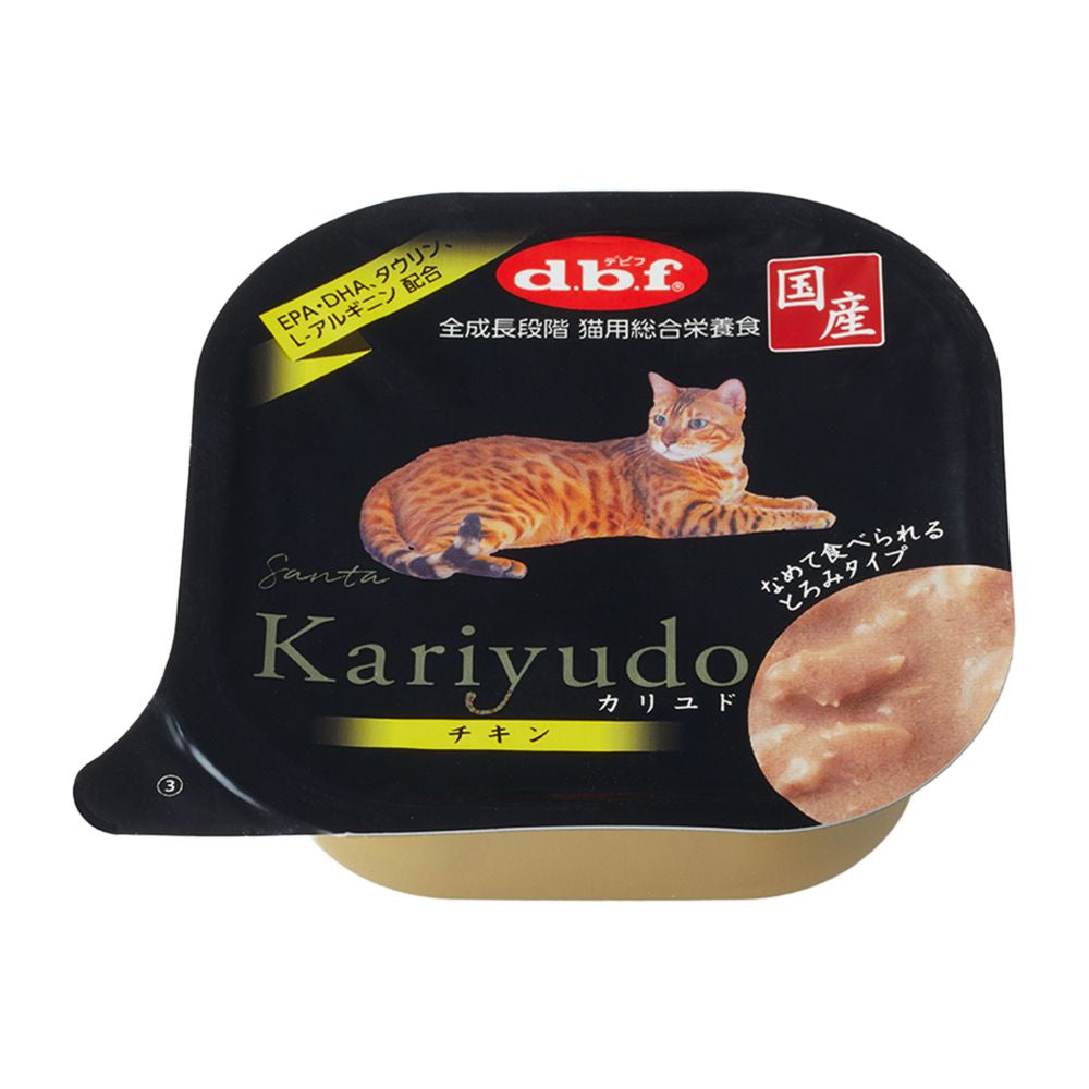 （まとめ買い）デビフペット Kariyudo(カリユド) チキン 95g 猫用フード 〔×24〕