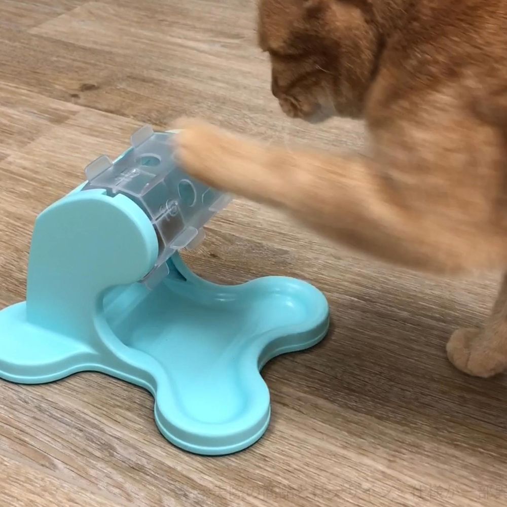 キャティーマン にゃんこのでるでる自飯器 猫用玩具