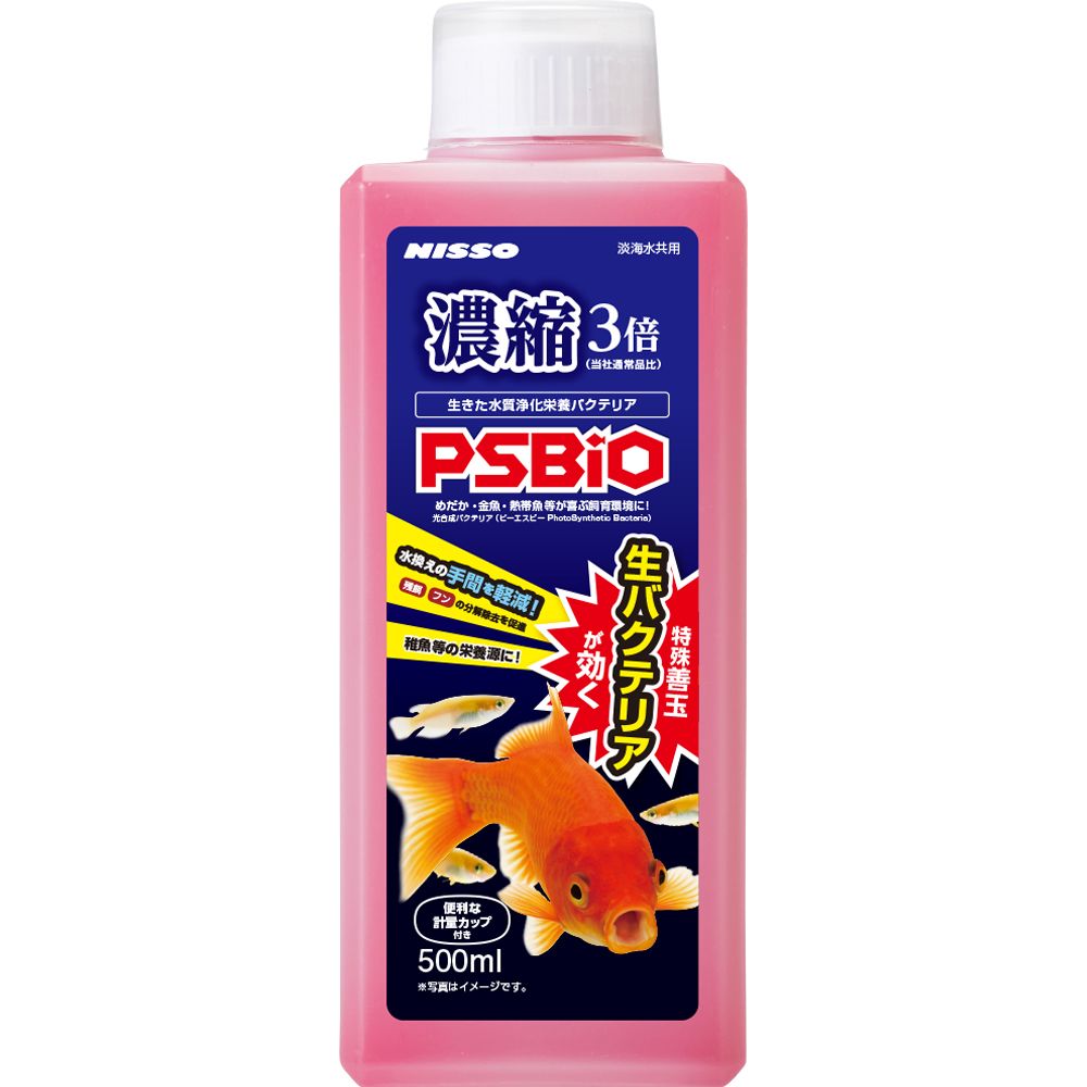 ニッソー 濃縮PSBiO 500ml 観賞魚用品