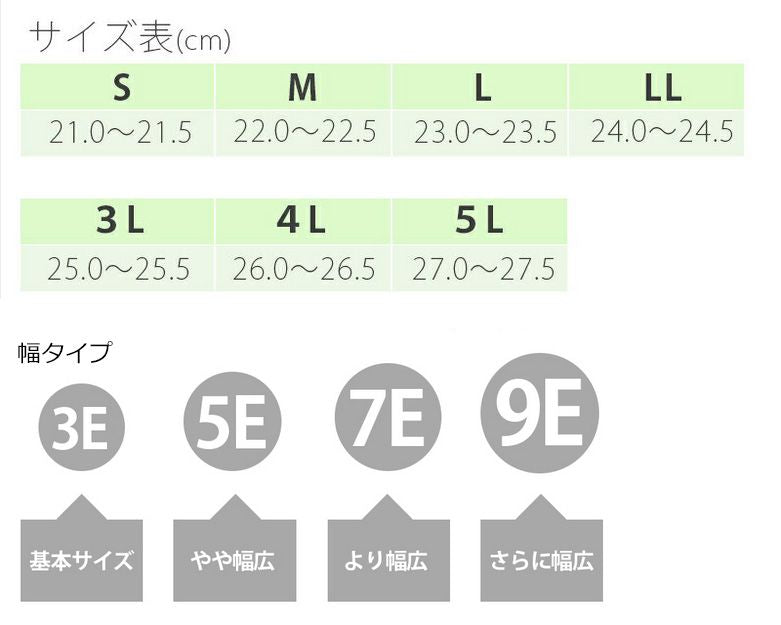 靴 の サイズ オファー 3e とは