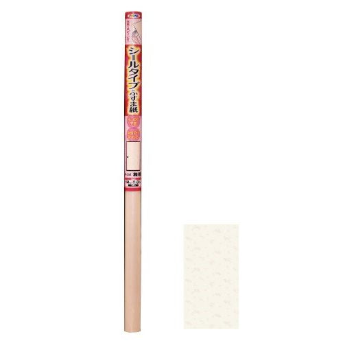 （まとめ買い）アサヒペン シールタイプふすま紙 94cm×180cm NO.352 舞桜 〔×3〕