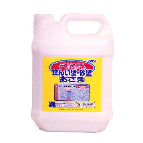 アサヒペン せんい壁・砂壁おさえ4L 752 5128h