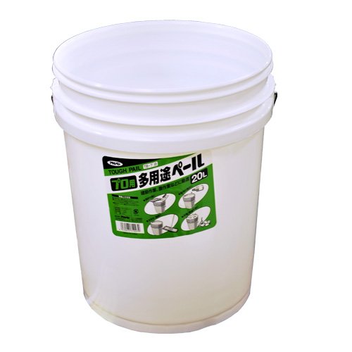 アサヒペン プロ用多用途ペール 20L TB-7 白