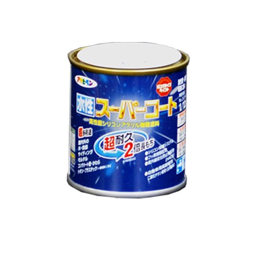 アサヒペン ペンキ 水性スーパーコート 水性多用途 バーチブラウン 1/12L