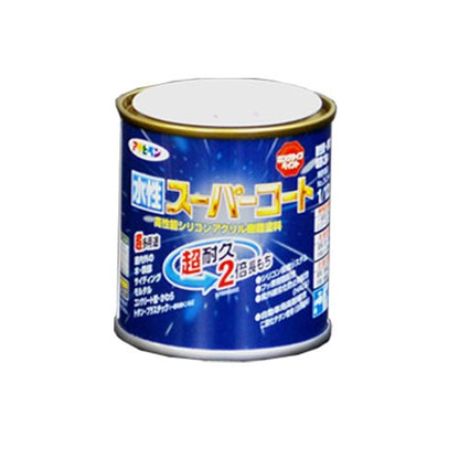 アサヒペン ペンキ 水性スーパーコート 水性多用途 ブラングレー 1/12L