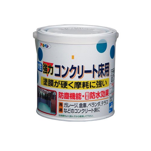 アサヒペン 水性強力コンクリート床用 ホワイト 0.7L