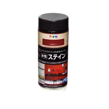 （まとめ買い）アサヒペン 水性ステイン マホガニー 300ML 〔5個セット〕