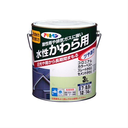 アサヒペン 水性かわら用 マルーン 3L – FUJIX