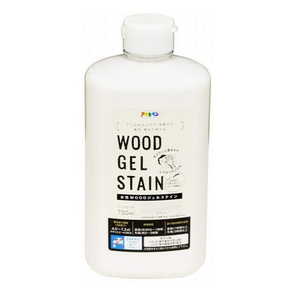 アサヒペン 水性WOODジェルステイン 700ml ホワイト