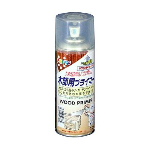 （まとめ買い）アサヒペン 木部用プライマー 300ML クリヤ 〔3個セット〕