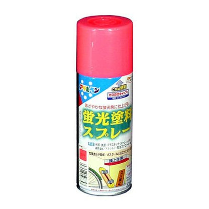 アサヒペン 蛍光塗料スプレー 300ML ピンク