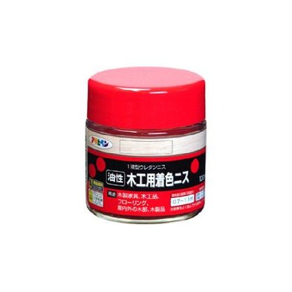 アサヒペン 油性木工用着色ニス 100ML ライトオーク