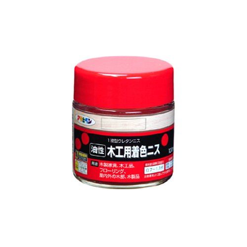 アサヒペン 油性木工用着色ニス 100ML マホガニー