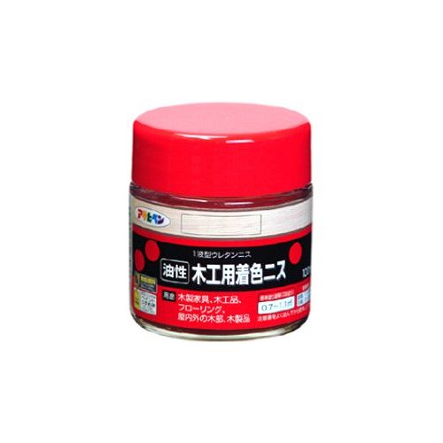 アサヒペン 油性木工用着色ニス 100ML メープル