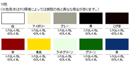 （まとめ買い）アサヒペン カラーサビ鉄用 1/5L アイボリー 〔3缶セット〕